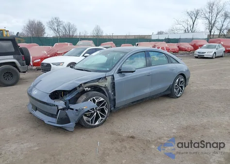 2025 Hyundai Ioniq 6 Limited z USA, uszkodzony, nr VIN KMHM54AC9SA086565